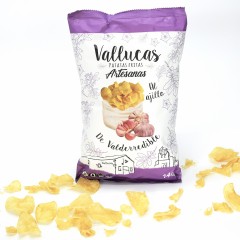 Vallucas - patatas fritas al ajillo