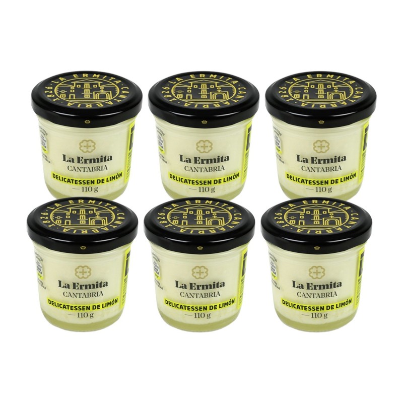 La Ermita - Delicatessen de limón, pack de tarros de 110g La Ermita - Delicatessen de limón, pack de tarros de 110g