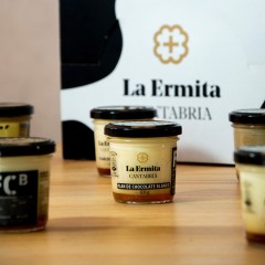 La Ermita - Flan de chocolate blanco