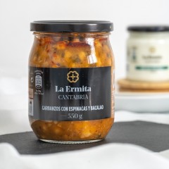 La Ermita - Garbanzos con espinacas y bacalao