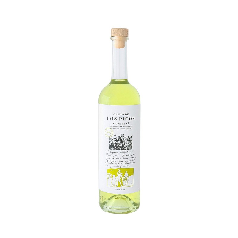 Los Picos - Licor de Té, 70 cl. Los Picos - Licor de Té, 70 cl.