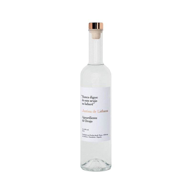 Justina de Liébana - Aguardiente de orujo, 50 cl.