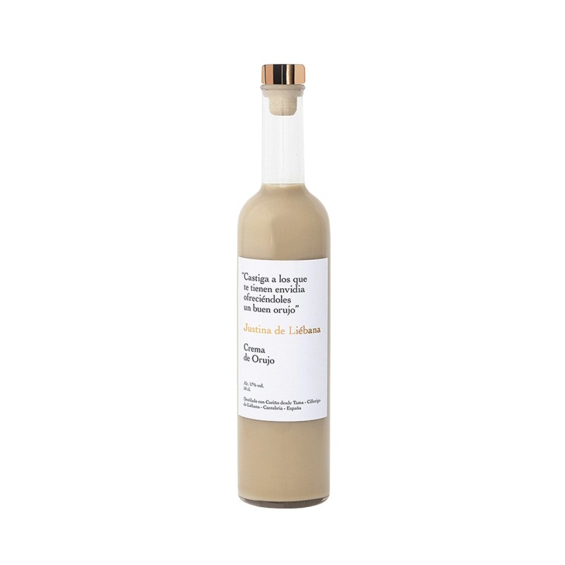 Justina de Liébana - Crema de orujo, 50 cl.