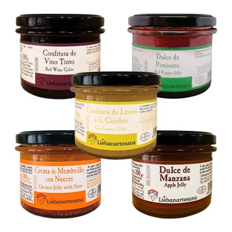 Liébana Artesana - Pack de confituras Especial Quesos