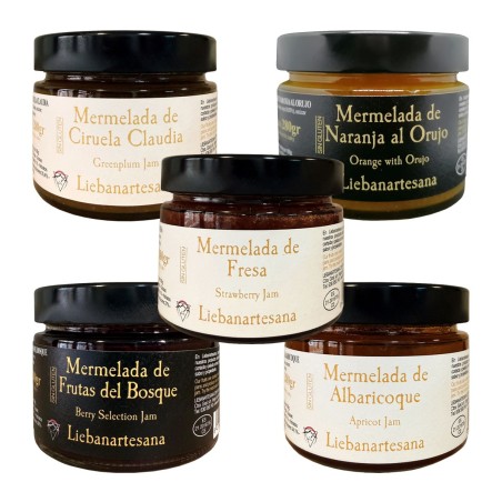 Liébana Artesana - Pack 2 de mermeladas variadas