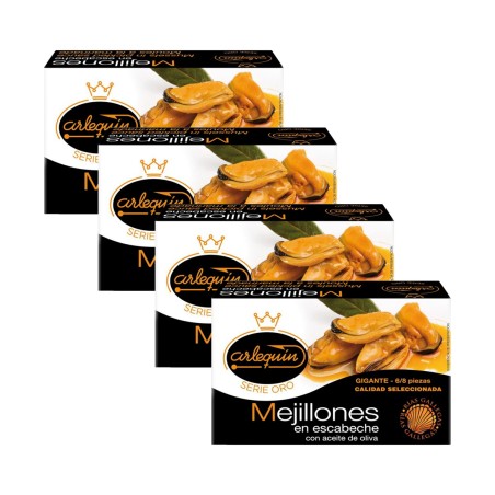 Arlequín - Mejillones de las Rías Gallegas en escabeche