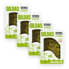 La Mar Salada - Gildas artesanales del Cantábrico en aceite de girasol