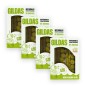 La Mar Salada - Gildas artesanales del Cantábrico en aceite de girasol, pack de 4 tarrinas de 240g La Mar Salada - Gildas artesanales del Cantábrico en aceite de girasol, pack de 4 tarrinas de 240g