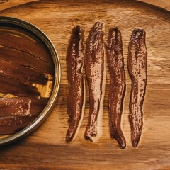 La Mar Salada - Anchoas del Cantábrico en Aceite de Oliva, Serie Platinum