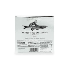 La Mar Salada - Anchoas del Cantábrico en Aceite de Oliva, Serie Platinum