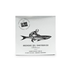 La Mar Salada - Anchoas del Cantábrico en Aceite de Oliva, Serie Platinum