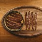 La Mar Salada - Anchoas del Cantábrico en Aceite de Oliva, Serie Platinum, pack de 3 latas de 110g La Mar Salada - Anchoas del Cantábrico en Aceite de Oliva, Serie Platinum, pack de 3 latas de 110g