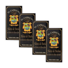 El Capricho - Anchoas del Cantábrico en aceite de oliva