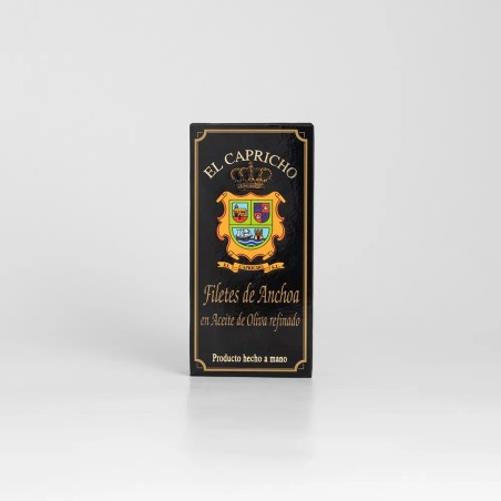 El Capricho - Anchoas del Cantábrico en aceite de oliva, pack de 6 octavillos de 50g