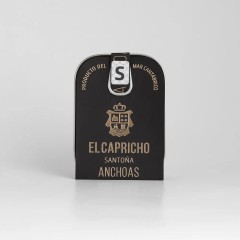 El Capricho - Anchoas del Cantábrico en AOVE, pack de 2 latas de 95g