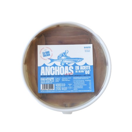 La Mar Salada - Anchoas del Cantábrico en aceite de oliva