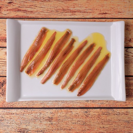 La Mar Salada - Anchoas del Cantábrico en aceite de oliva, pack de 2 tarrinas de 400g