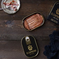 El Capricho - Anchoas del Cantábrico en aceite de girasol