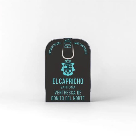 El Capricho - Ventresca de bonito en aceite de girasol, pack de 2 latas de 110g