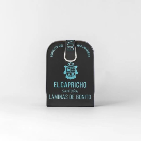El Capricho - Láminas de bonito del norte en aceite de girasol, pack de 2 latas de 110g