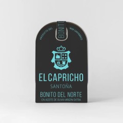 El Capricho - Filetes de bonito del norte en AOVE, pack de 4 latas de 210g