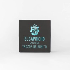 El Capricho - Trozos de bonito del norte en aceite de girasol, pack de 4 latas de 210g