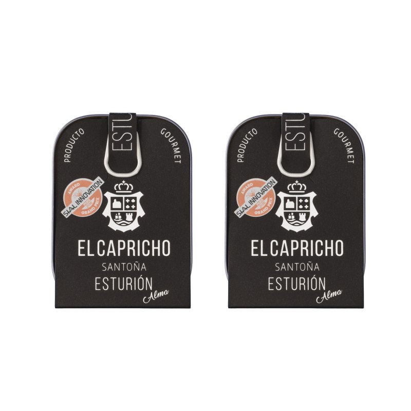 El Capricho - Esturión en AOVE, pack de latas de 110g El Capricho - Esturión en AOVE, pack de latas de 110g
