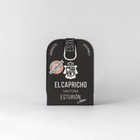 El Capricho - Esturión en AOVE, pack de 4 latas de 110g