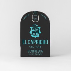 El Capricho - Ventresca de atún Yellowfin en AOVE, pack de 2 latas de 115g