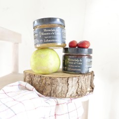 Liebanartesana - Mermelada de manzana a la canela + mermelada de fresas al cava