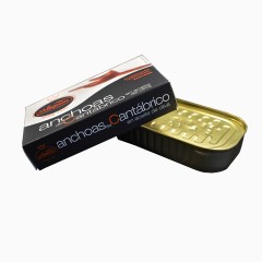 Arlequín - Anchoas del Cantábrico en aceite de oliva, Serie Oro