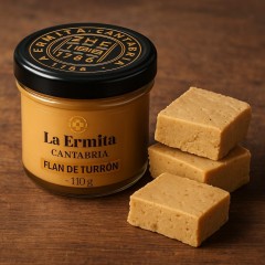 La Ermita - Flan de turrón