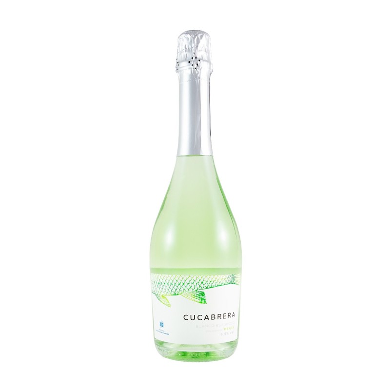 Bodega Bahía de Santander - Vino frizzante Cucabrera, sabor menta, botella de 75 cl. Bodega Bahía de Santander - Vino frizzante Cucabrera, sabor menta, botella de 75 cl.