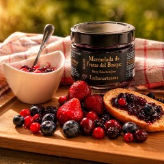 Liebanartesana - Pack mermelada higo y avellanas + frutas del bosque