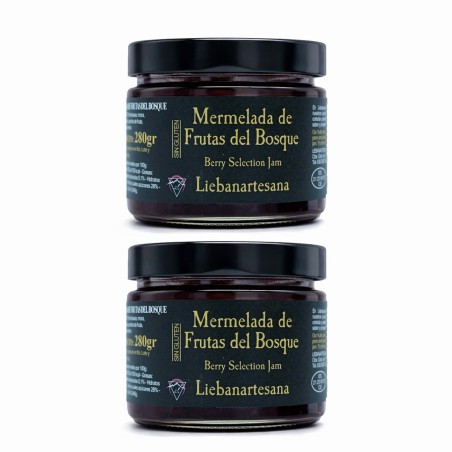 Mermelada de frutas del bosque