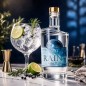 Rain Gin - Ginebra Premium artesanal elaborada con agua de lluvia de Cantabria, 70 cl.