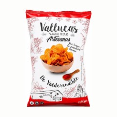 Vallucas - patatas fritas con toque de pimentón picante