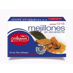 Arlequín - Mejillones de las Rías Gallegas en escabeche